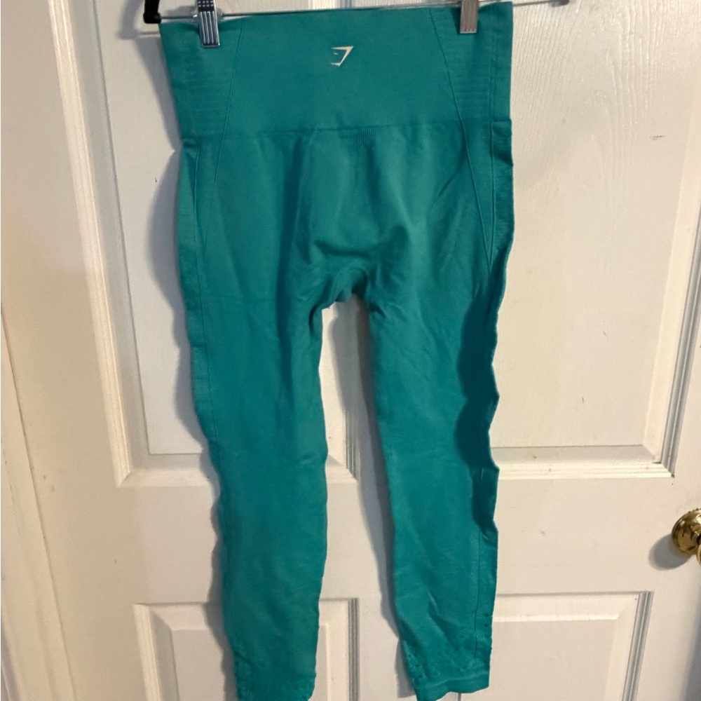 Gymshark Teal Leggings - Picture 2 of 3